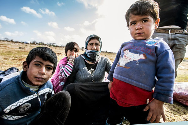 母親と子どもたち