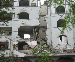 都江堰市内のビル 都江堰市内のビル