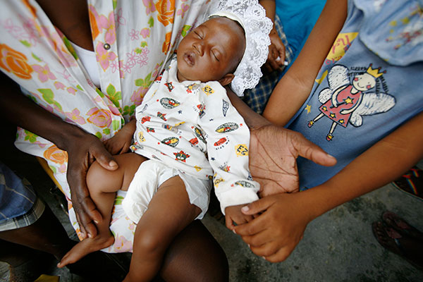 生後3か月のピエール・ペイリン君 生後3か月のピエール・ペイリン君