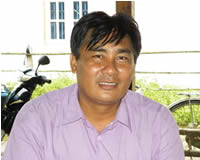 被災者支援に奔走 被災者支援に奔走