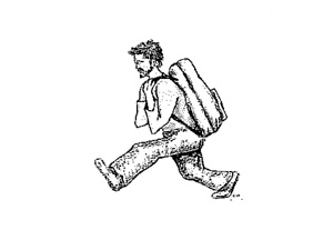 悪路の中を駆けつけますが・・・ 被害者のもとへ向かう医師