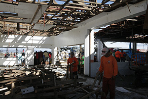 タクロバンの空港