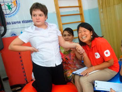 エバンゲリーナちゃんと貝澤