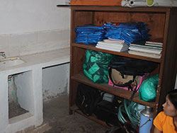 きれいに整頓された棚