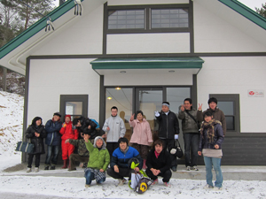 岩手県田野畑村の障害者福祉作業所「ハックの家」の皆さま