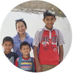 シリア難民のアリくん